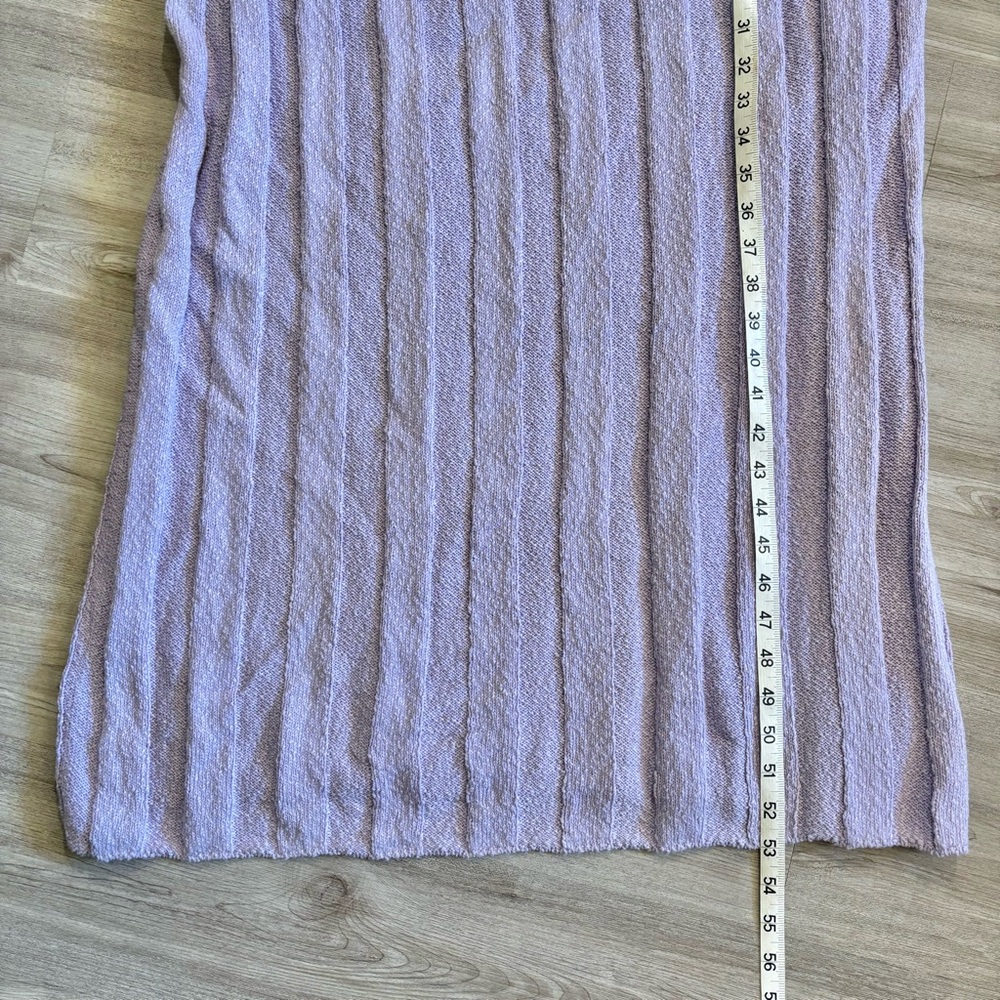 Free People Lavender Ribbed Midi Dress - Picture 9 of 11